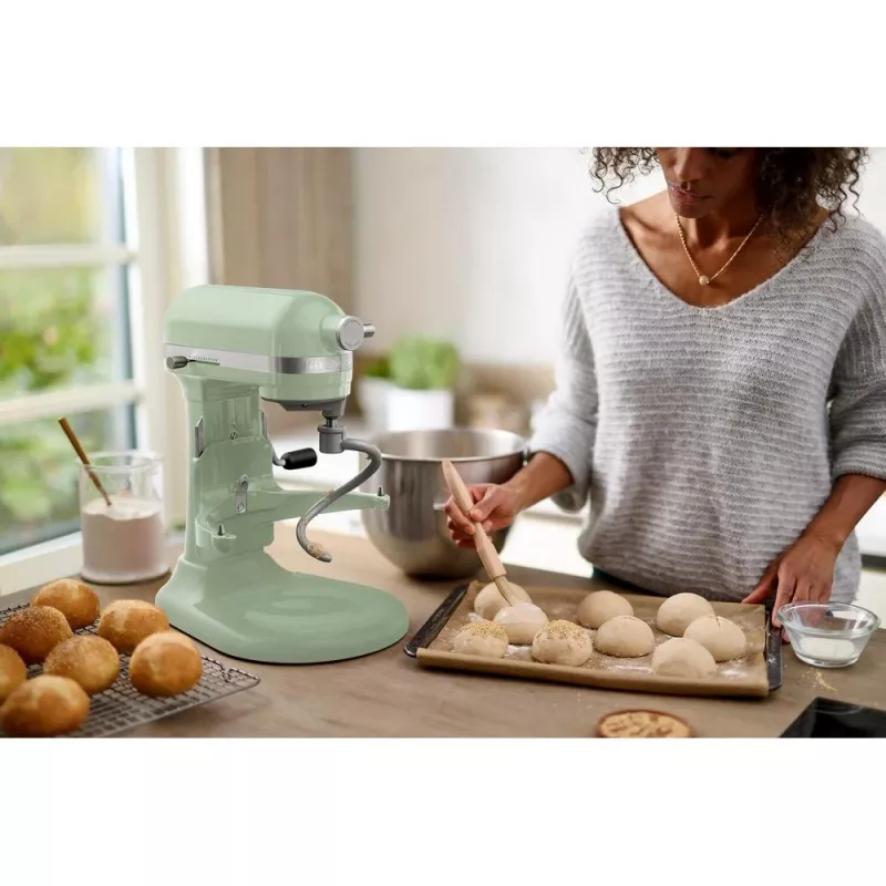 KitchenAid 5KSM60SPXEPT Mikser stojący 375 W Zielony, Szary, Stal nierdzewna