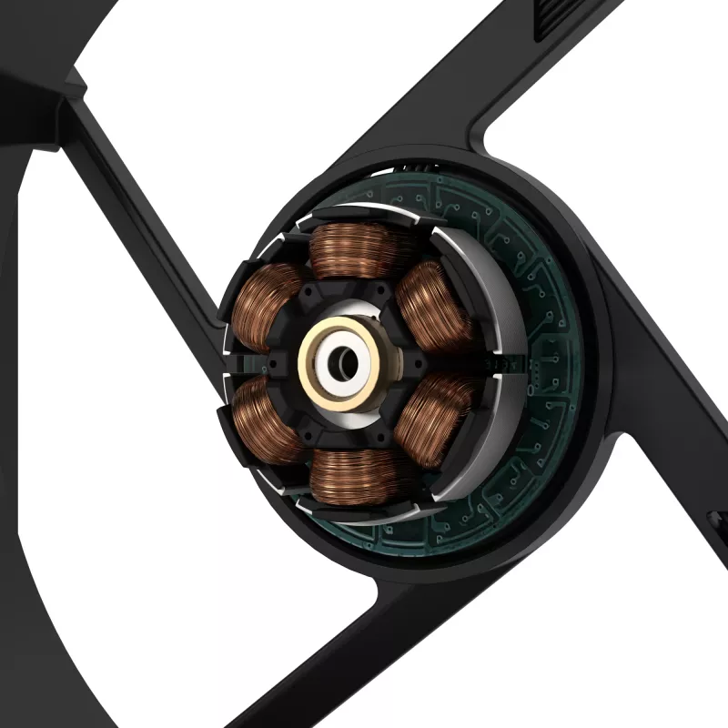 ASUS ProArt PF120 Fan PWM Czarny Obudowa komputera 12 cm 1 szt.