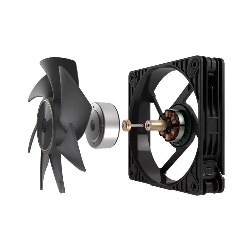 ASUS ProArt PF120 Fan PWM Czarny Obudowa komputera 12 cm 1 szt.