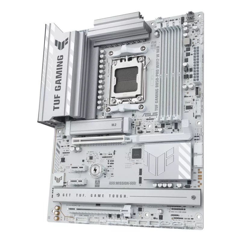 Płyta główna ASUS TUF GAMING B850‑PRO WIFI7 W NEO — AMD B850, Socket AM5, ATX, DDR5, Wi‑Fi 7, 2.5GbE