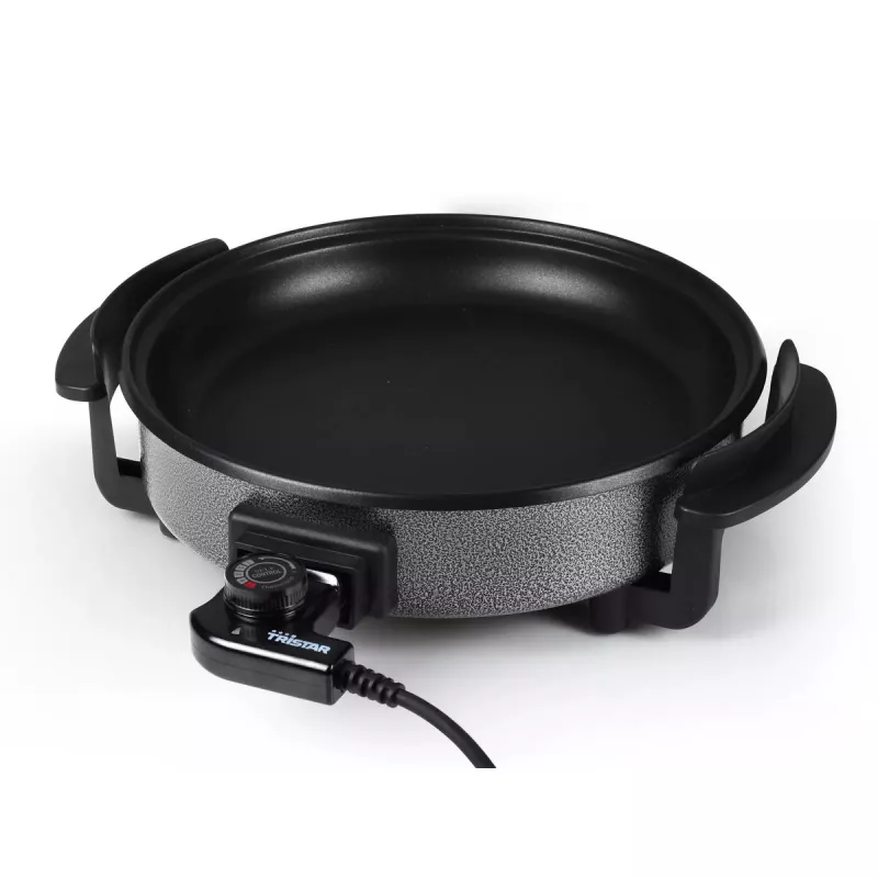 Grill Pan Tristar PZ-2963 Wielofunkcyjna okrągła czarna 30 cm