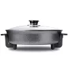 Grill Pan Tristar PZ-2963 Wielofunkcyjna okrągła czarna 30 cm
