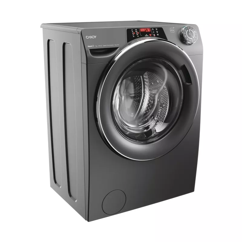 Pralka Candy RapidÓ RO41276DWMCRT-S Front-load 7 kg 1200 RPM Antracyt