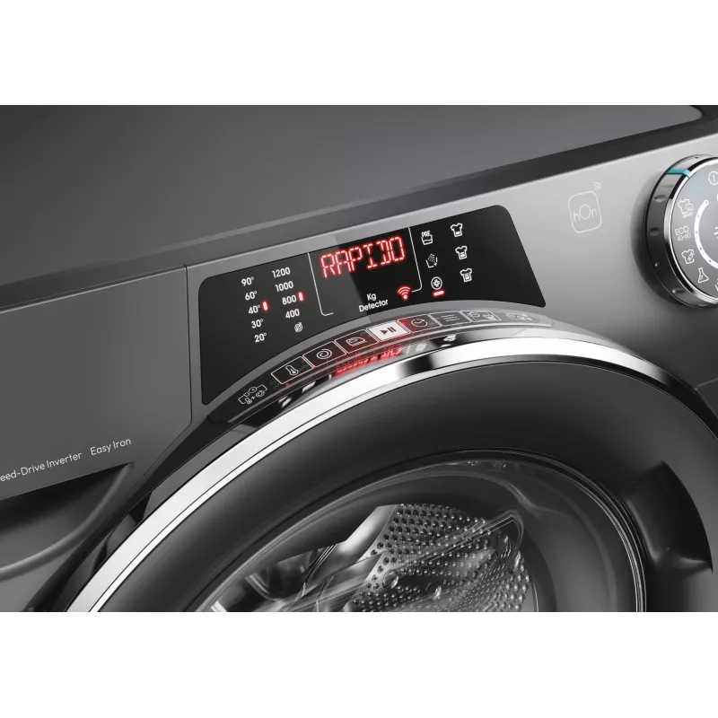 Pralka Candy RapidÓ RO41276DWMCRT-S Front-load 7 kg 1200 RPM Antracyt