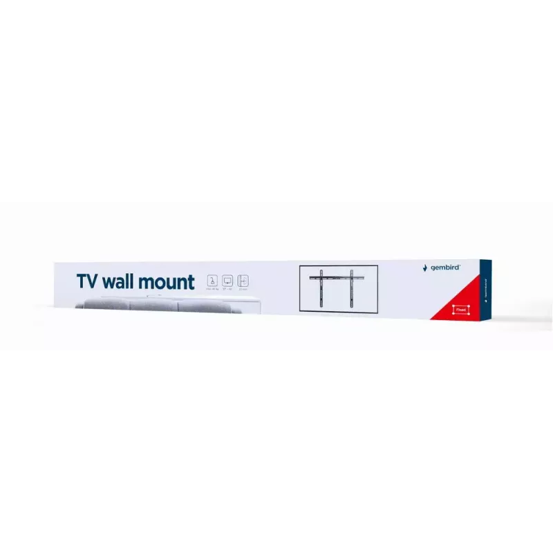 Uchwyt TV Gembird WM-70F-02 Czarny 70 cali 40 kg udźwig