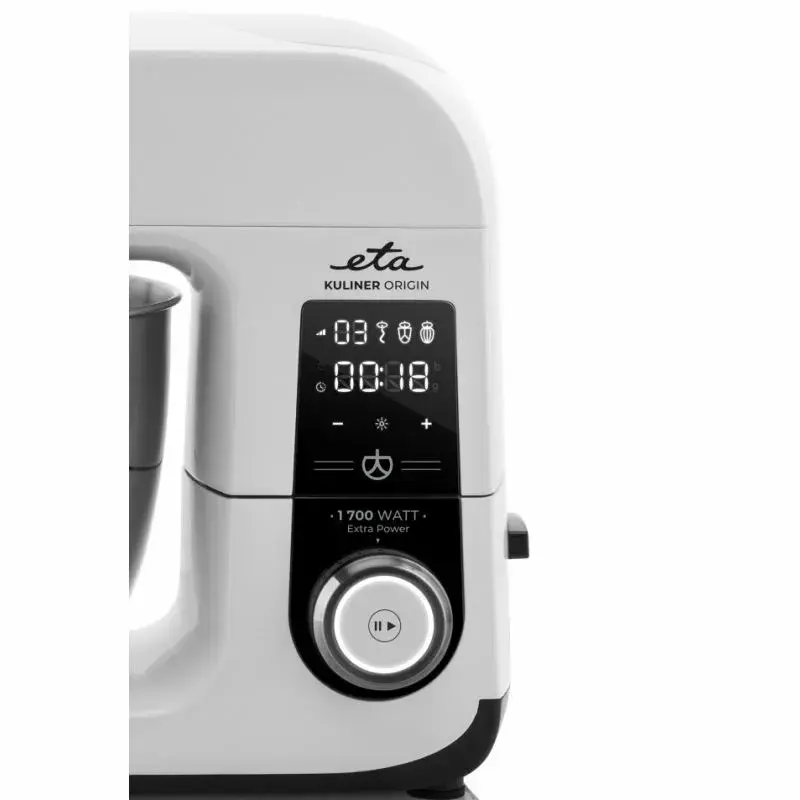 Mikser stojący ETA Gratus Kuliner II Origin, silnik 1700 W, misa 6,7 l