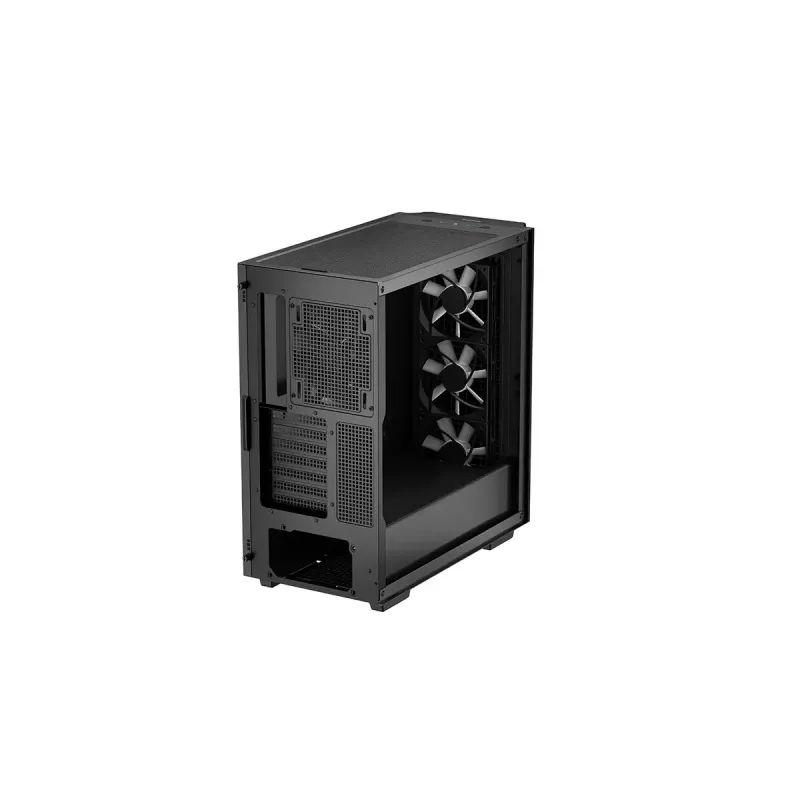 Obudowa komputerowa Mid Tower DeepCool CG540 — czarna, obsługa ATX, przestronne wnętrze, zoptymalizowany przepływ powietrza