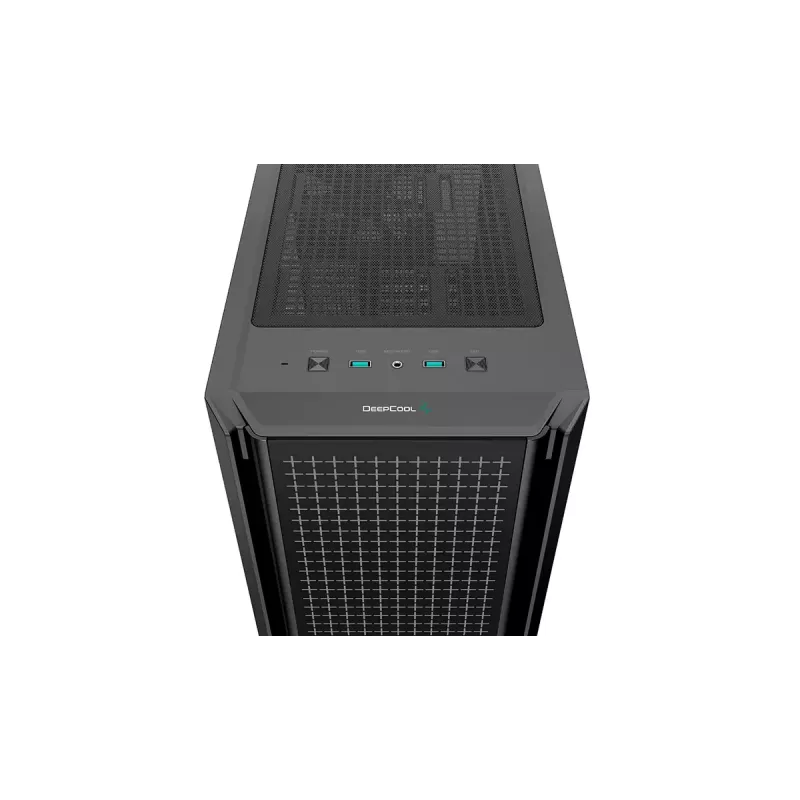 Obudowa komputerowa Mid Tower DeepCool CG540 — czarna, obsługa ATX, przestronne wnętrze, zoptymalizowany przepływ powietrza