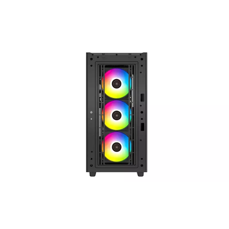 Obudowa komputerowa Mid Tower DeepCool CG540 — czarna, obsługa ATX, przestronne wnętrze, zoptymalizowany przepływ powietrza