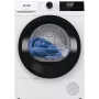 Gorenje Torktumlare DHNE82 BK040, wolnostojąca, ładowanie od przodu, pompa ciepła, biały, przyciski, pokrętło, prawe