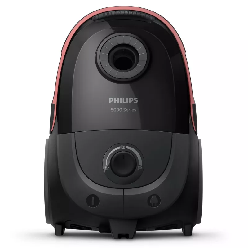 Odkurzacz cylindryczny Philips serii 5000 XD5123/10 — 900 W, 4 L worek na kurz, filtr HEPA i Mikro, do podłóg twardych i dywanów