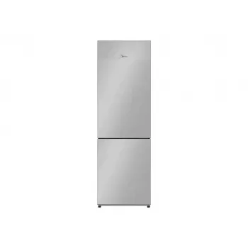 Wolnostojąca lodówko-zamrażarka kombinowana Midea MDRB548MME46, 401 L — No Frost, 271 L lodówka / 130 L zamrażarka, 186 cm, 35 dB, klasa energetyczna E, szara
