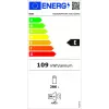 Wolnostojąca lodówka BEKO RSSA290M41WN — pojemność 286 L, klasa energetyczna E, 38 dB, biała