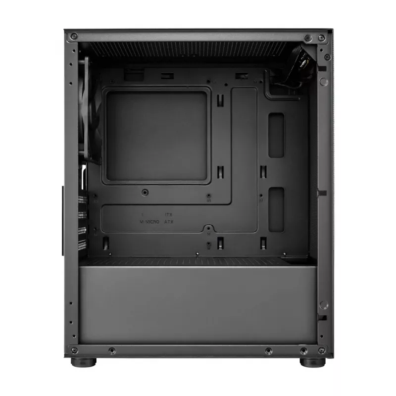 FSP S110-B Obudowa Mini Tower mITX, mATX Czarna, Small Form Factor (SFF), PC, Czarny, micro ATX, Mini-ITX, Siatka, Metal, 16 cm