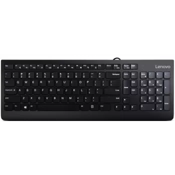 Klawiatura Lenovo 300 uniwersalna USB QWERTY US English czarna