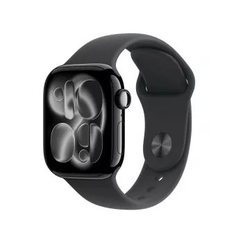 Smartwatch Apple Watch Series 11 GPS 42mm Jet Czarny Aluminium Case with Czarny Sport Band M/L