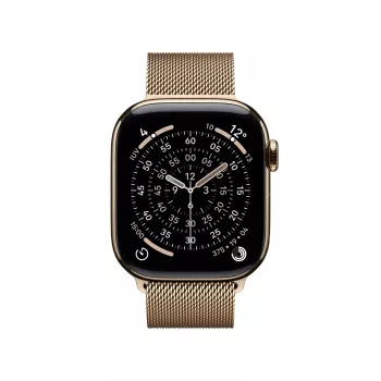 Smartwatch Apple Watch Series 11 GPS + Cellular 42mm Koperta ze stopu tytanu w kolorze złota