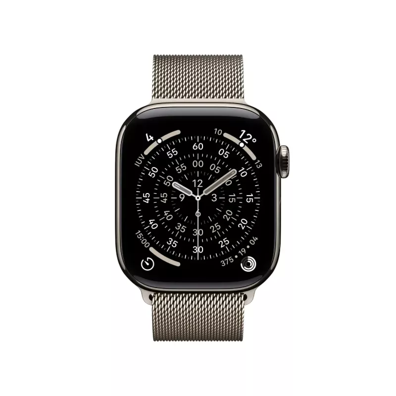 Smartwatch Apple Watch Series 11 GPS + Cellular 42mm Tytanowa koperta Milanese Loop