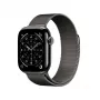 Smartwatch Apple Watch Series 11 GPS + Cellular 42mm koperta z tytanu w kolorze łupkowym z pętlą Milanese w kolorze łupkowym, 64 GB, OLED, 374x446 px