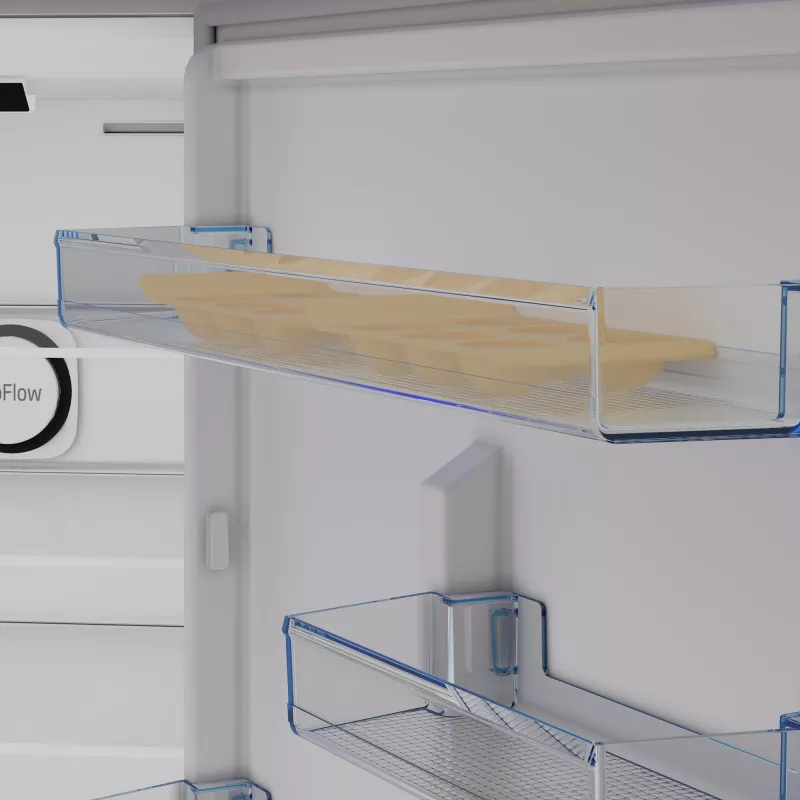 Beko B3RCNE564HXB lodówko-zamrażarka Wolnostojąca 490 L Srebrny