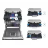 Zmywarka wolnostojąca BEKO DEN48530X, 15 kompletów, 8 programów, 44 dB, 598×850×600 mm