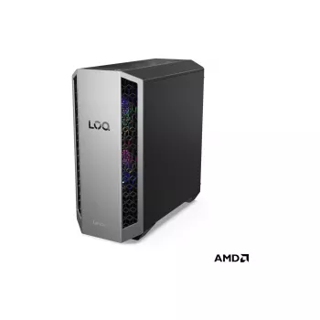 Komputer stacjonarny wieża Lenovo LOQ 26ADR10 — AMD Ryzen 7 8745HX, 32 GB DDR5 (2x16 GB), 1000 GB, NVIDIA GeForce RTX 5070, Windows 11 Home