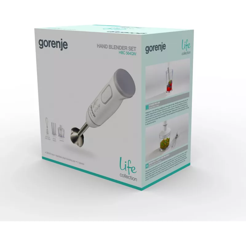 Gorenje HBC564QW 0,5 L Blender ręczny 500 W Biały