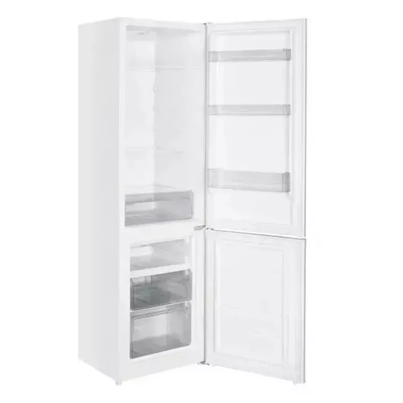 TCL RF260BWE0 wolnostojąca lodówko-zamrażarka, 260 l, Klasa energetyczna E, Biała