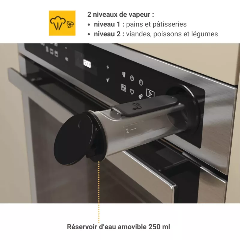 Whirlpool AKZ9S 8271 IX 73 L stal nierdzewna