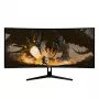 Zakrzywiony monitor 34 cale Arozzi Nova — 34 cale (86,4 cm), 3440×1440, 21:9, VA LED, 1 ms, VESA, Wbudowane głośniki, Czarny