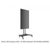 Multibrackets M Public Floorstand Basic 150 z półką i uchwytem na kamerę