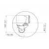 Multibrackets M Public Floorstand Basic 150 z półką i uchwytem na kamerę