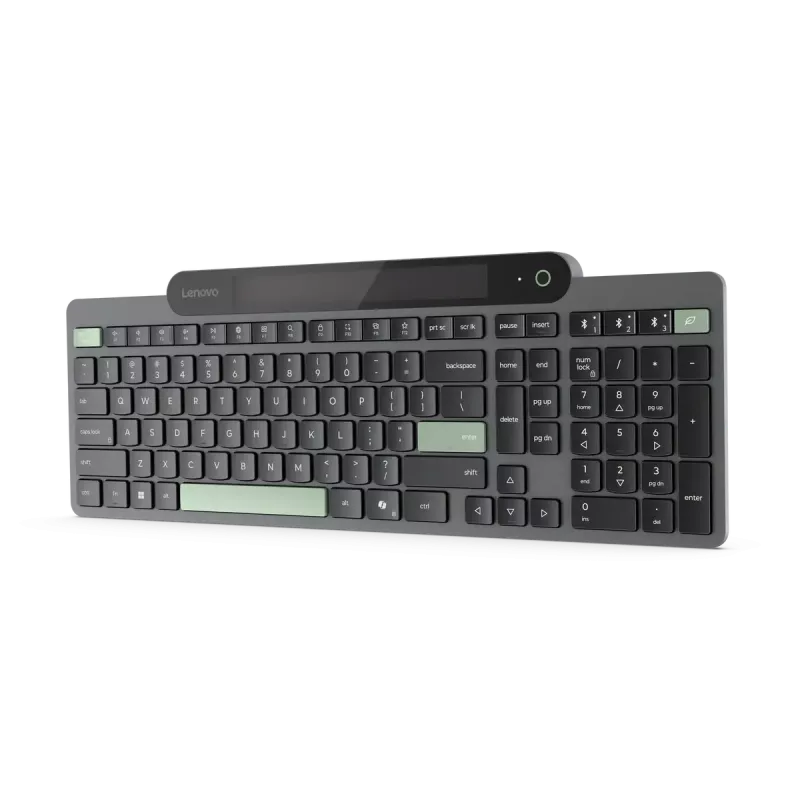 Lenovo | Samoładowująca | Klawiatura | Bluetooth | Estoński | Czarna