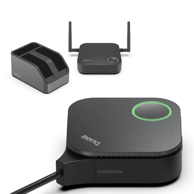 Bezprzewodowy system prezentacji BenQ InstaShow WDC15 HDMI Desktop Czarny