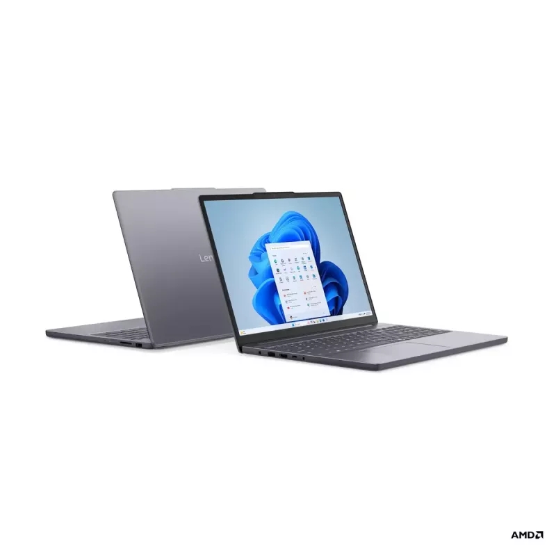Laptop Lenovo IdeaPad cienki 3 15AMN8 — 15,6 cala FHD TN 1920x1080, AMD Ryzen 3 7320U, 16 GB LPDDR5, 512 GB SSD, AMD Radeon 610M, Windows 11 Home, Arctic Grey