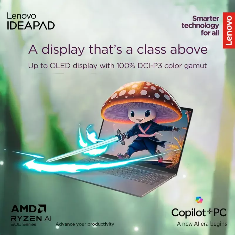 Laptop Lenovo IdeaPad cienki 5 — Ryzen 7 7735HS, 14 cali WUXGA IPS 300 nitów, 16 GB RAM, 1 TB SSD, AMD Radeon 680M, czytnik microSD, Windows 11 Home