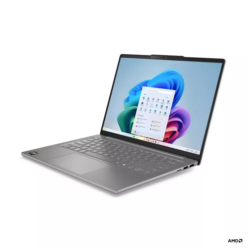 Laptop Lenovo IdeaPad cienki 5 — Ryzen 7 7735HS, 14 cali WUXGA IPS 300 nitów, 16 GB RAM, 1 TB SSD, AMD Radeon 680M, czytnik microSD, Windows 11 Home