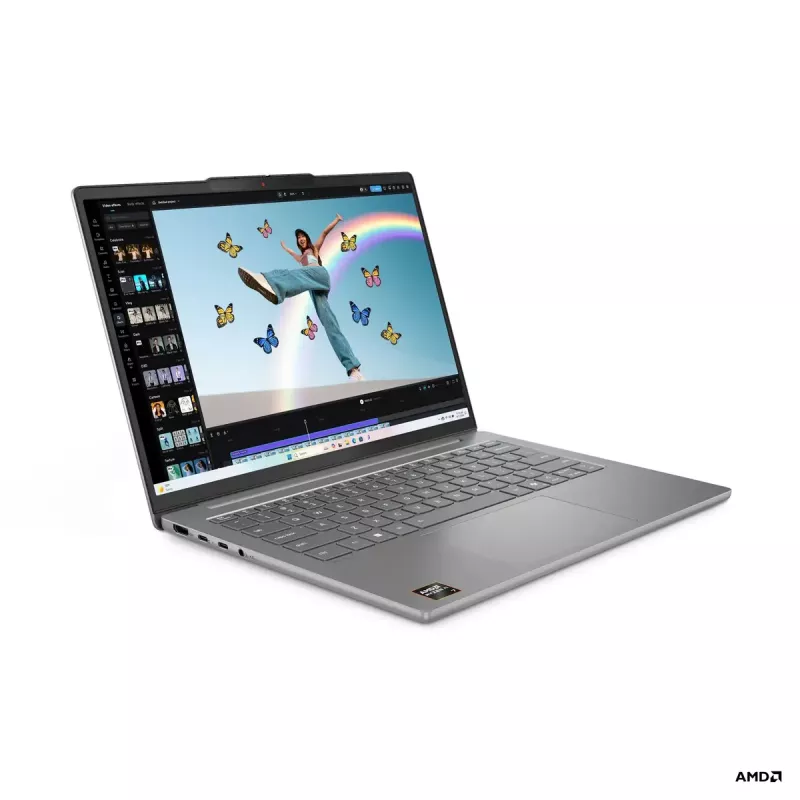 Laptop Lenovo IdeaPad cienki 5 — Ryzen 7 7735HS, 14 cali WUXGA IPS 300 nitów, 16 GB RAM, 1 TB SSD, AMD Radeon 680M, czytnik microSD, Windows 11 Home