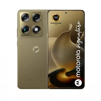 17,2 cm (6,78 cala) smartfon Motorola signature Dual SIM Android 16.0 5G USB Type-C 16 GB 512 GB 5200 mAh Złoty