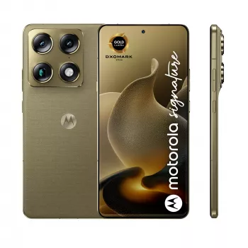 17,2 cm (6,78 cala) smartfon Motorola signature Dual SIM Android 16.0 5G USB Type-C 16 GB 512 GB 5200 mAh Złoty