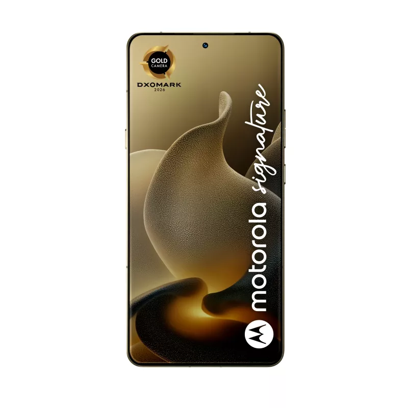 17,2 cm (6,78 cala) smartfon Motorola signature Dual SIM Android 16.0 5G USB Type-C 16 GB 512 GB 5200 mAh Złoty