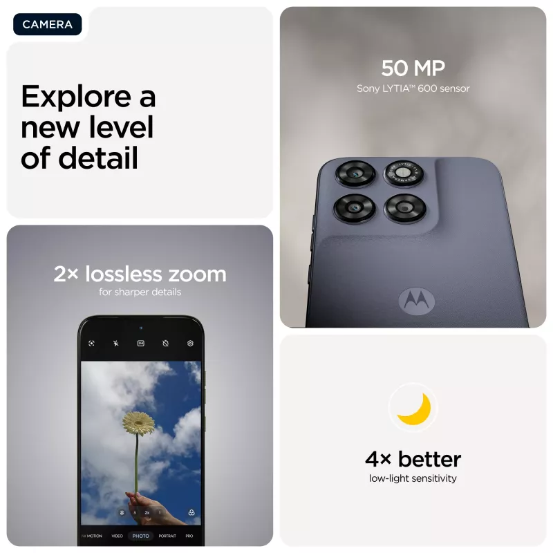 Motorola moto g67 17.3 cm (6.8 inch) Hybrydowy Dual SIM Android 16.0 5G USB Type-C 4 GB 128 GB 5200 mAh Szary