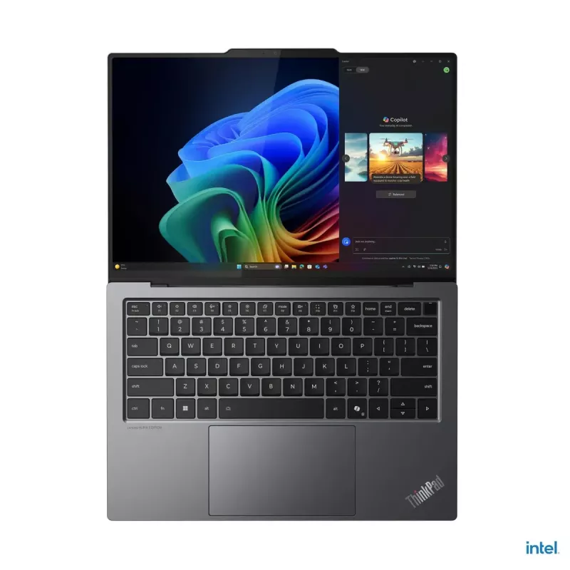 Lenovo ThinkPad X9-14 G1 Aura Edition | Szary | 14 cali | OLED | WUXGA | 1920 x 1200 pikseli | Antyodblaskowy | Intel Core Ultra 5 | 228V | 32 GB | Wlutowana LPDDR5x | Pojemność dysku SSD 512 GB | Intel Arc Graphics 130V | Windows 11 Pro | 802.11be | Wersja Bluetooth 5.4 | Język klawiatury nordycki | Podświetlenie klawiatury | Gwarancja 36 mies. | Gwarancja na baterię 12 mies.