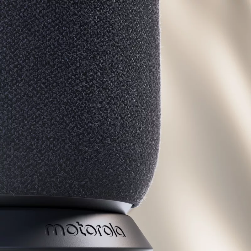 Przenośny głośnik mono Motorola moto sound flow Carbon — 30 W RMS, USB-C, bezprzewodowy, obudowa z materiału