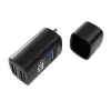 Manhattan USB-C 3-Port Hub, ULTRA KOMPAKTOWY, 3x porty USB-A (1x 5 Gb/s USB 3.2 Gen1, znany jako USB 3.0, 2x 480 Mb/s USB 2.0), zasilany przez USB (nie wymaga zewnętrznego zasilacza)