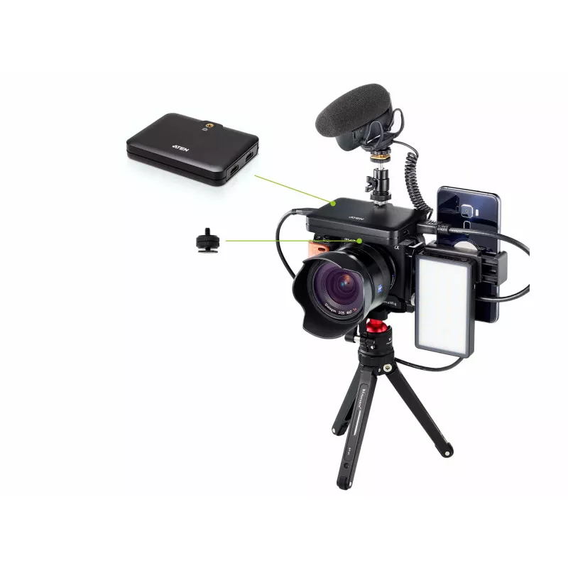 ATEN CAMLIVE™+ (HDMI do USB-C UVC Video Capture z PD3.0 Power Pass-Through)