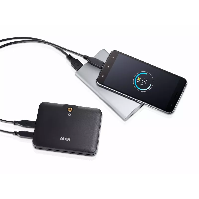 ATEN CAMLIVE™+ (HDMI do USB-C UVC Video Capture z PD3.0 Power Pass-Through)