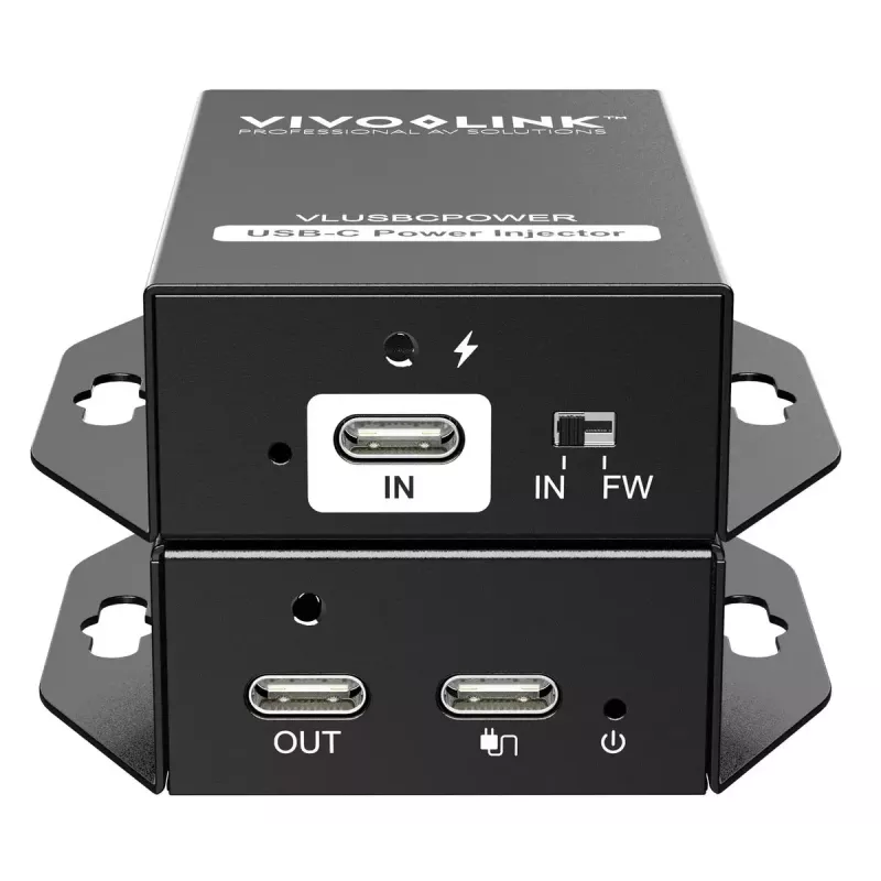 Procesor sterujący VivoLink VLUSBCPOWER — interfejs zasilania i sterowania do systemów USB-C