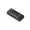 Niezarządzalny przełącznik biurkowy Fast Ethernet PoE Teltonika TSF000 — 5× 10/100 RJ-45, IEEE 802.3af/at, DC 7–57V, czarny