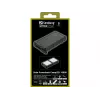 Sandberg Solar Powerbank CampLED 10000, 10000 mAh, programowalne zasilanie (PPS), 3,7 V, 15 W, czarny